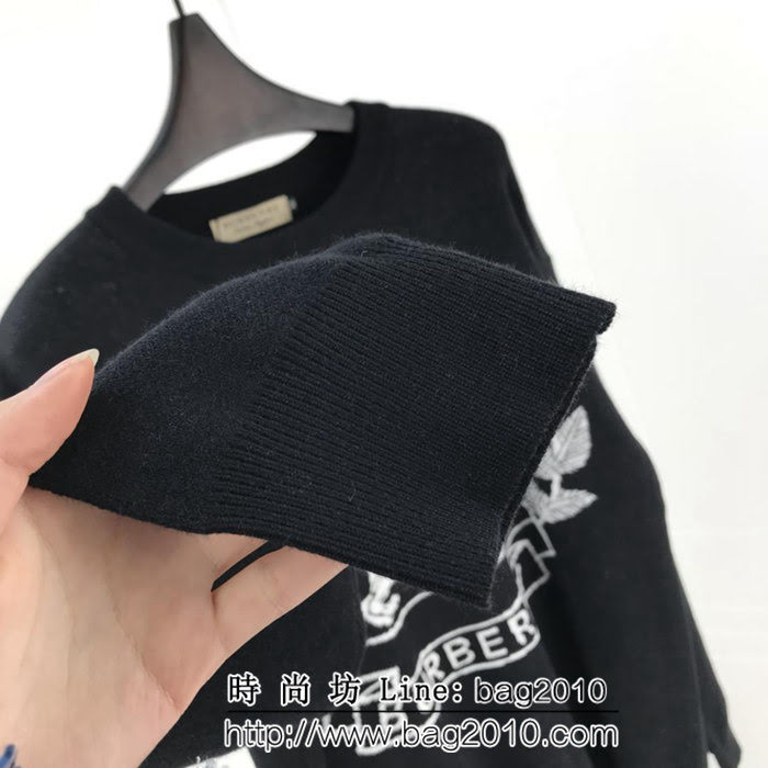 BURBERRY巴寶莉 19早春新款 典藏提花 騎士戰馬徽章 男款毛衣 ydi2093